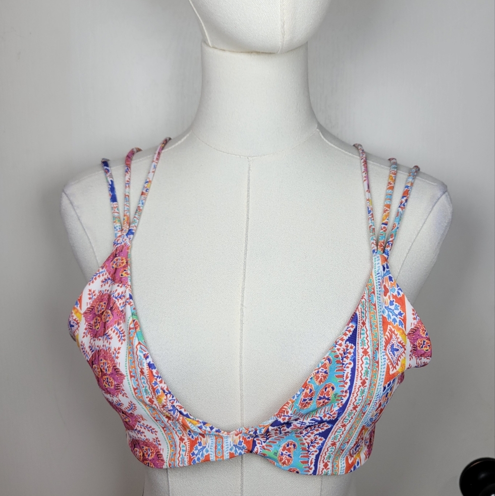 Skatie Samie Bikini Top In Venice Size Large